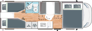 Grundrisse des Modells C387