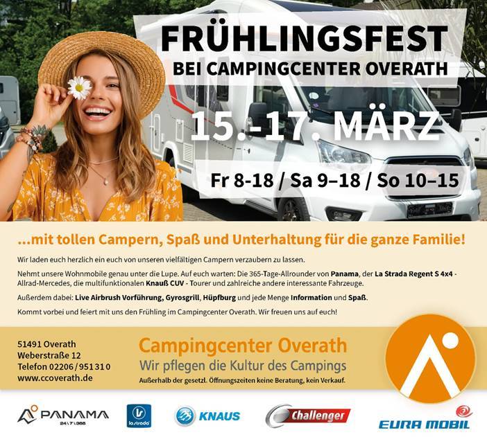 Frühlingsfest bei campingcenter overath